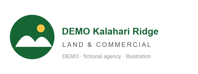 DEMO Kalahari Land & Lodges (fictional) logo